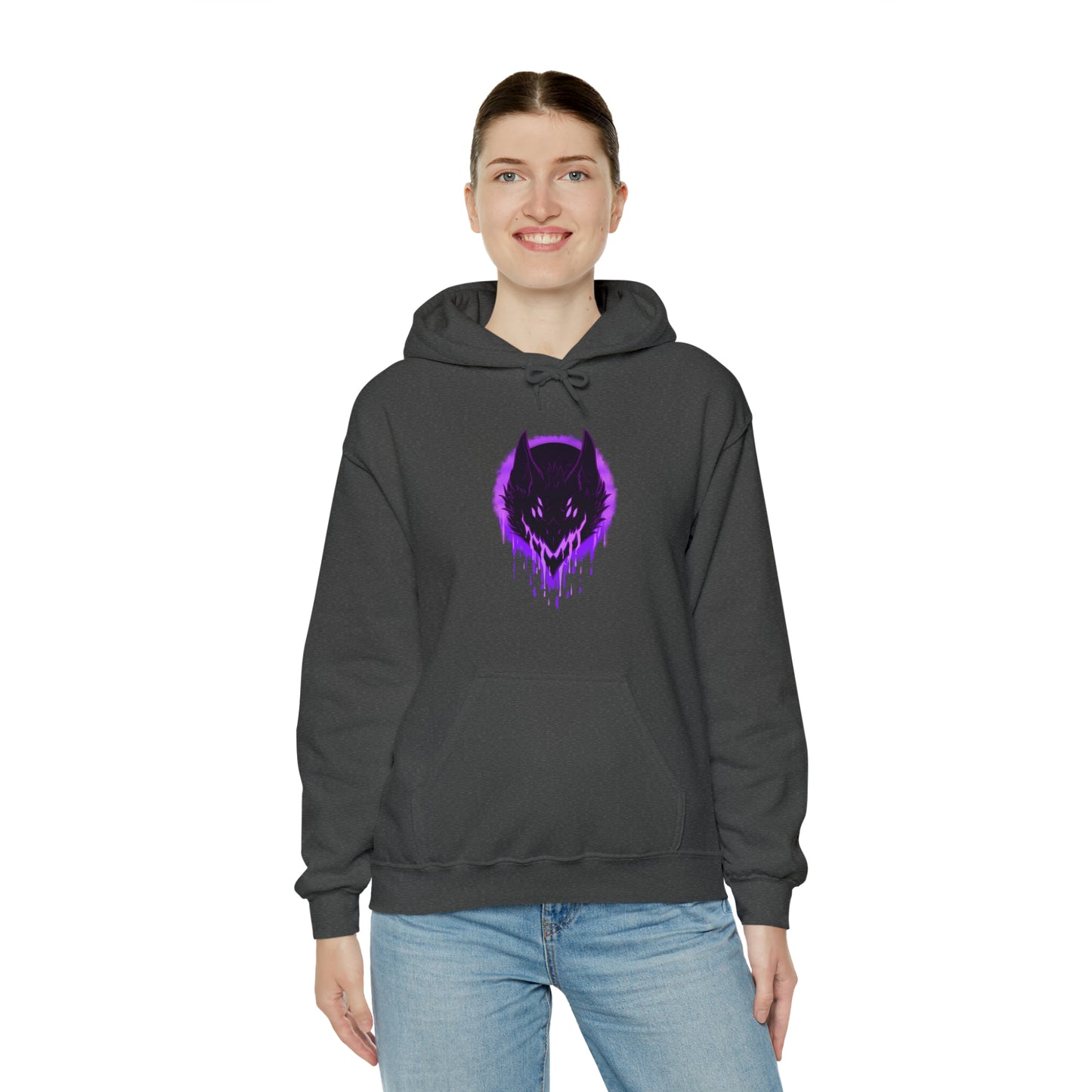 Saika's Moon - Unisex Heavy Blend™ Hooded Sweatshirt