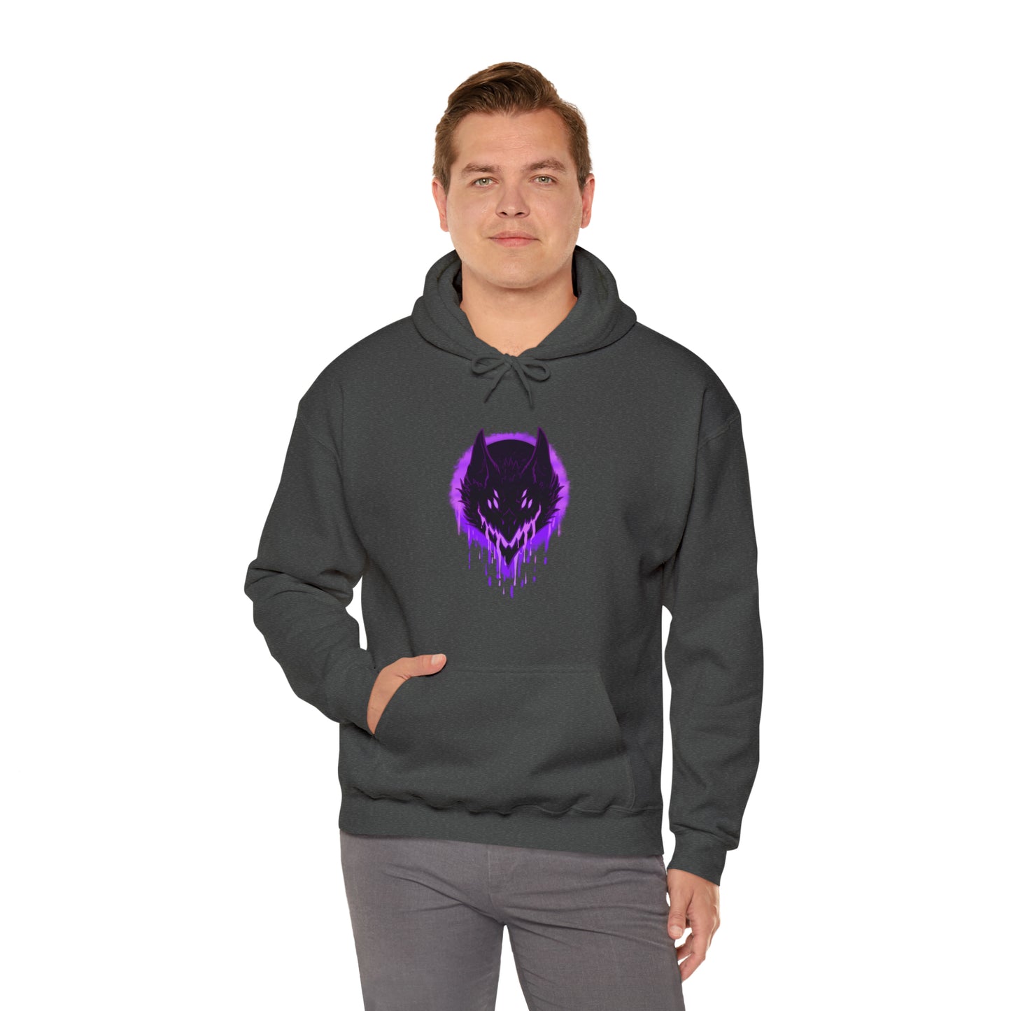 Saika's Moon - Unisex Heavy Blend™ Hooded Sweatshirt
