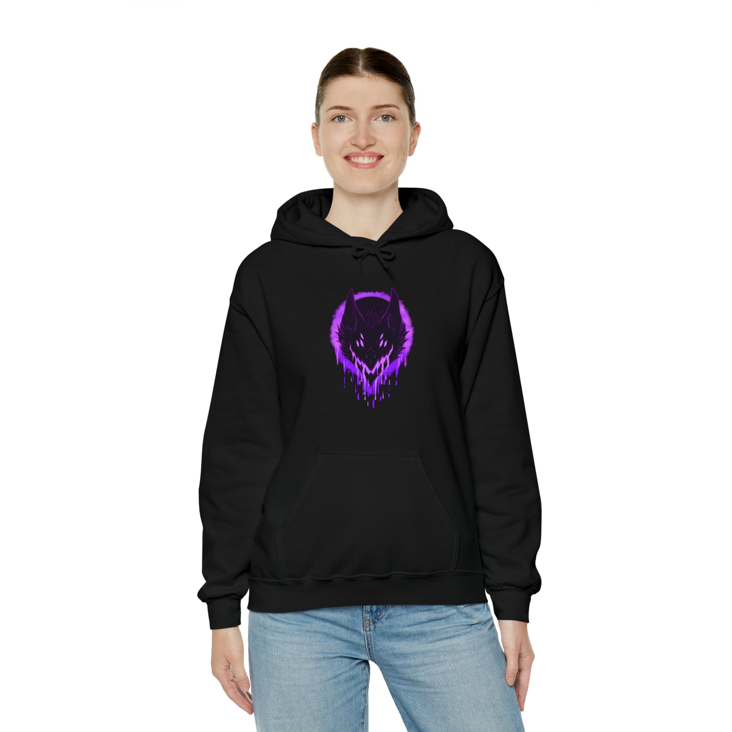Saika's Moon - Unisex Heavy Blend™ Hooded Sweatshirt