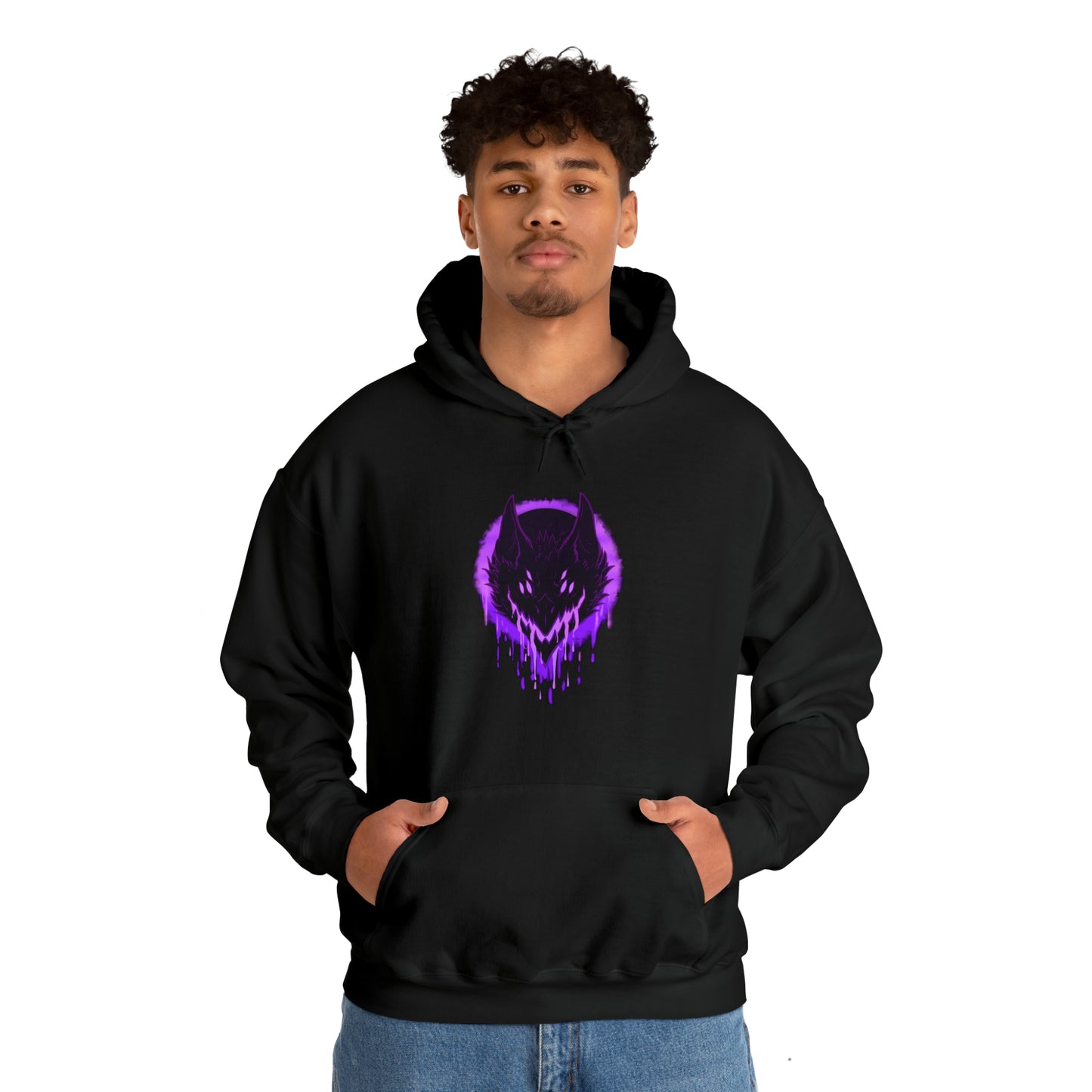 Saika's Moon - Unisex Heavy Blend™ Hooded Sweatshirt