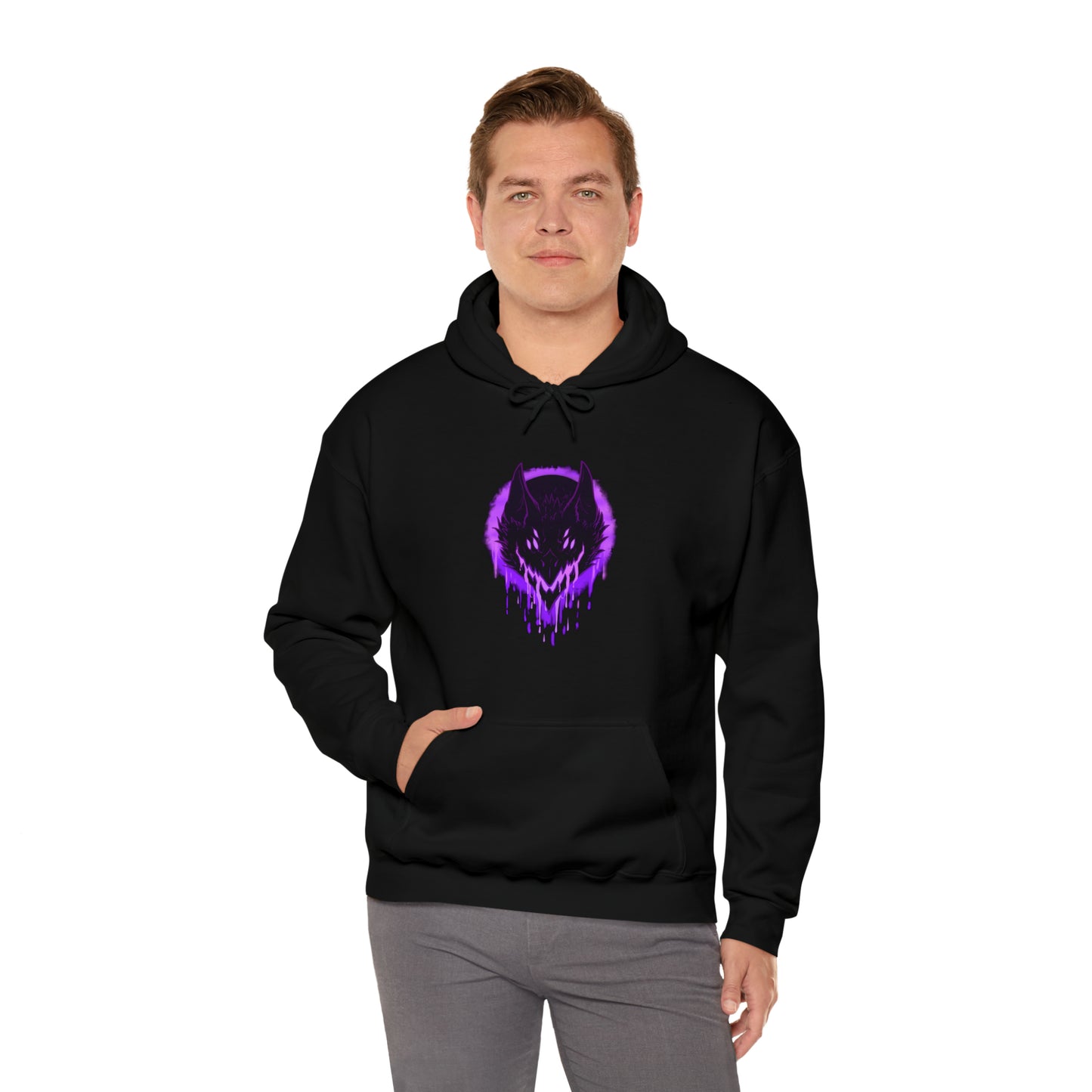 Saika's Moon - Unisex Heavy Blend™ Hooded Sweatshirt