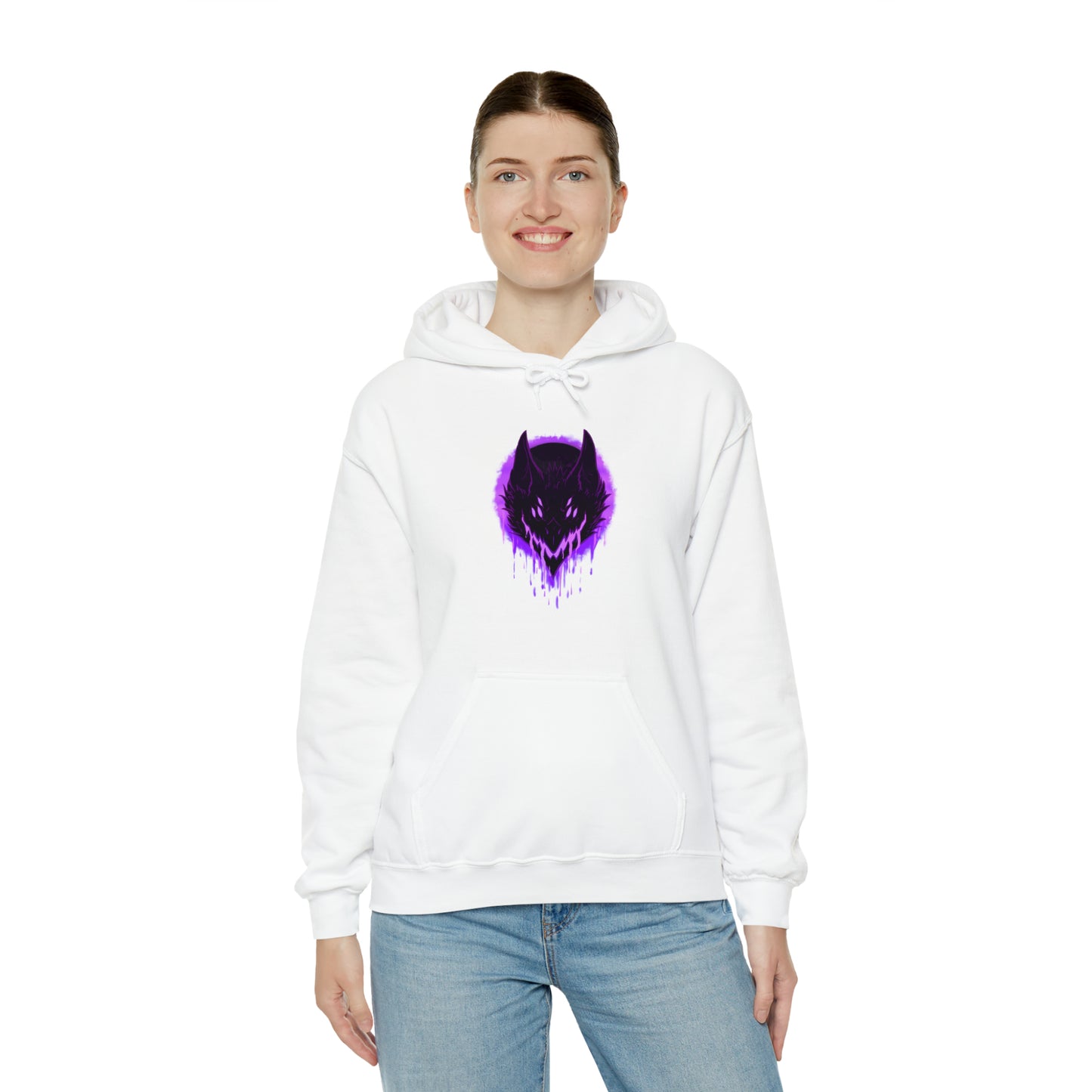 Saika's Moon - Unisex Heavy Blend™ Hooded Sweatshirt