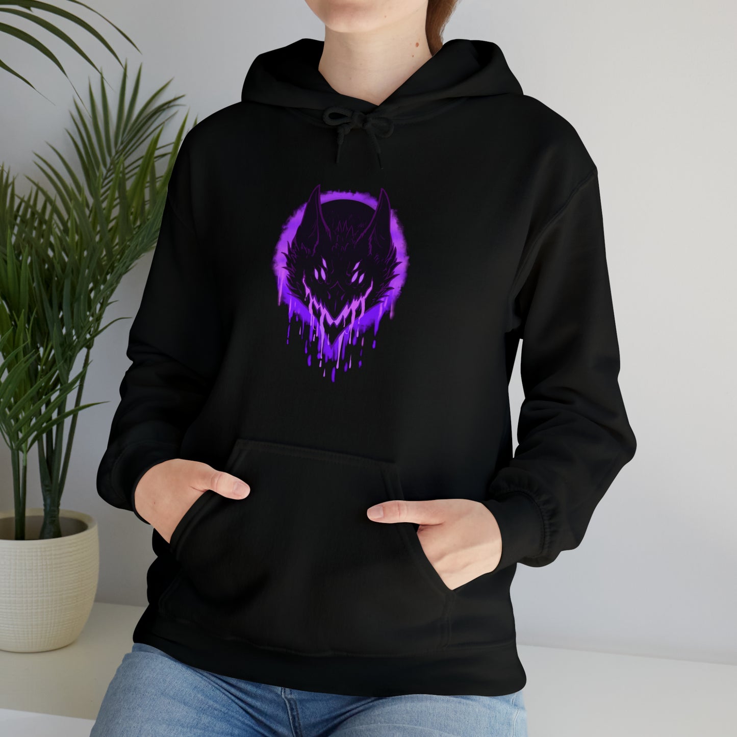Saika's Moon - Unisex Heavy Blend™ Hooded Sweatshirt