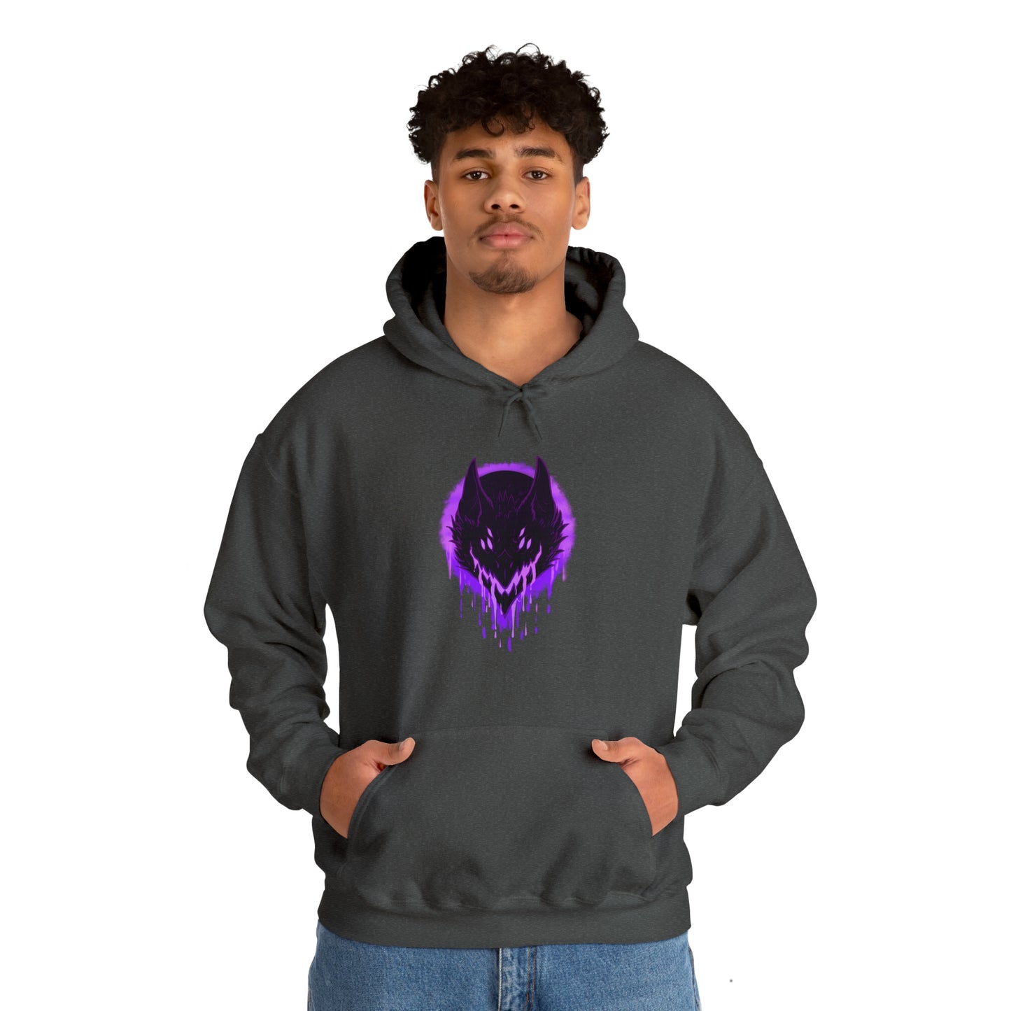 Saika's Moon - Unisex Heavy Blend™ Hooded Sweatshirt