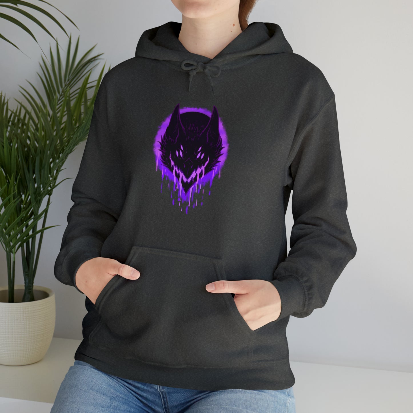 Saika's Moon - Unisex Heavy Blend™ Hooded Sweatshirt