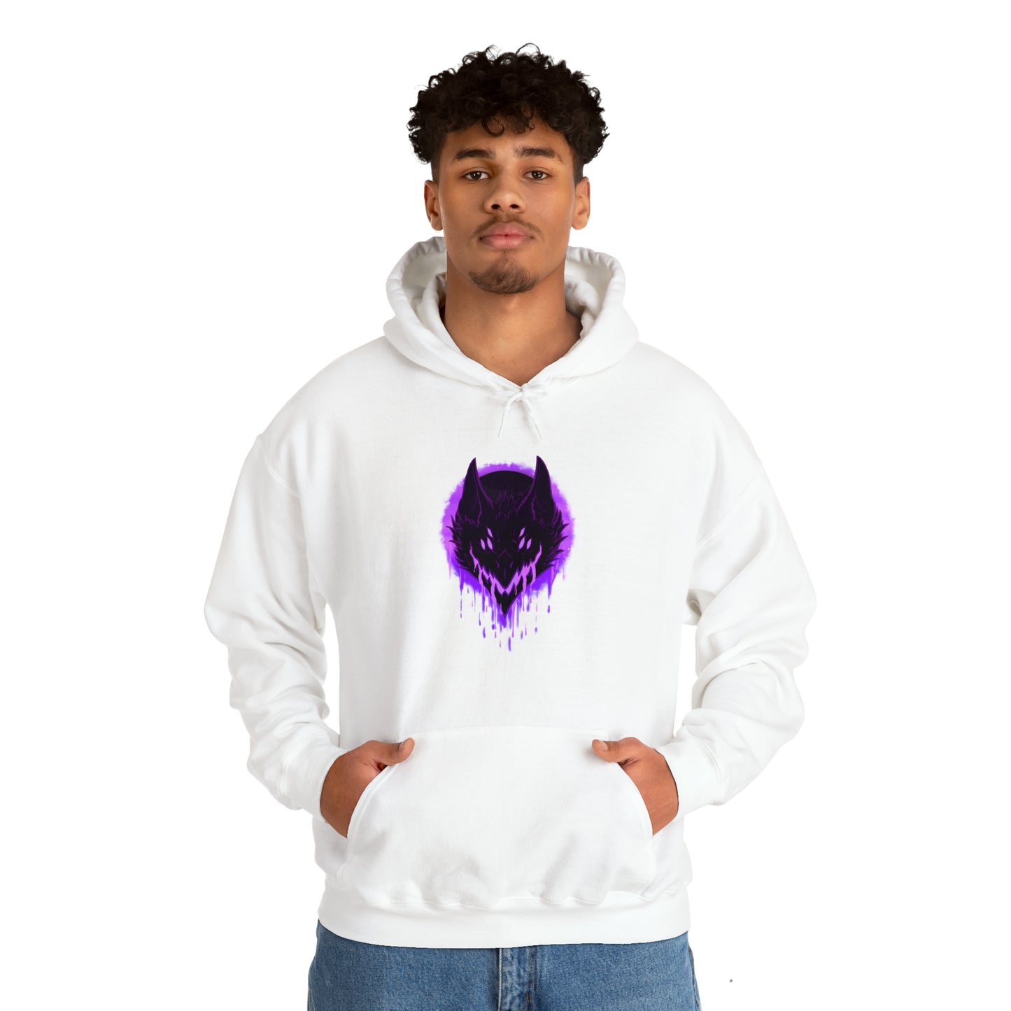 Saika's Moon - Unisex Heavy Blend™ Hooded Sweatshirt