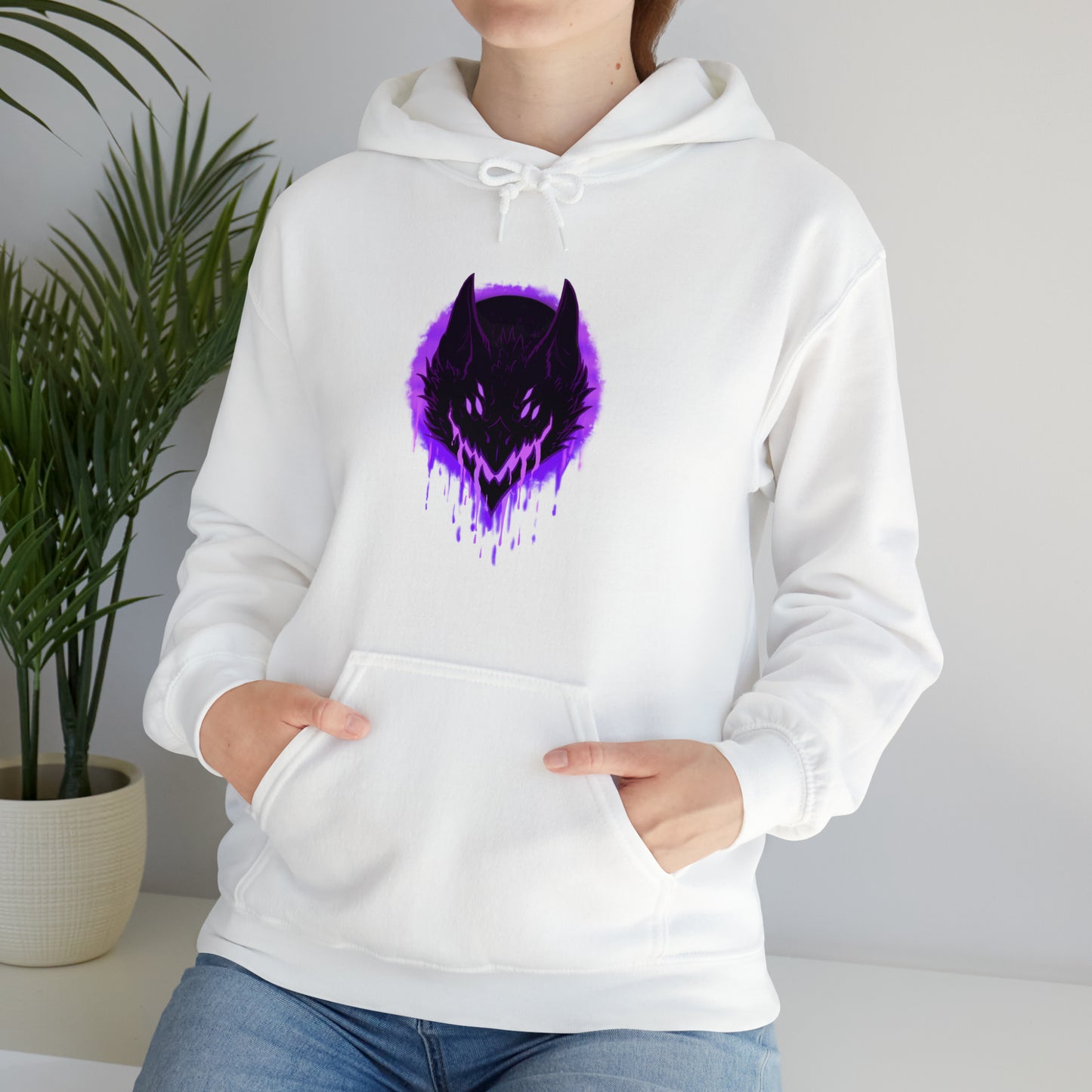 Saika's Moon - Unisex Heavy Blend™ Hooded Sweatshirt