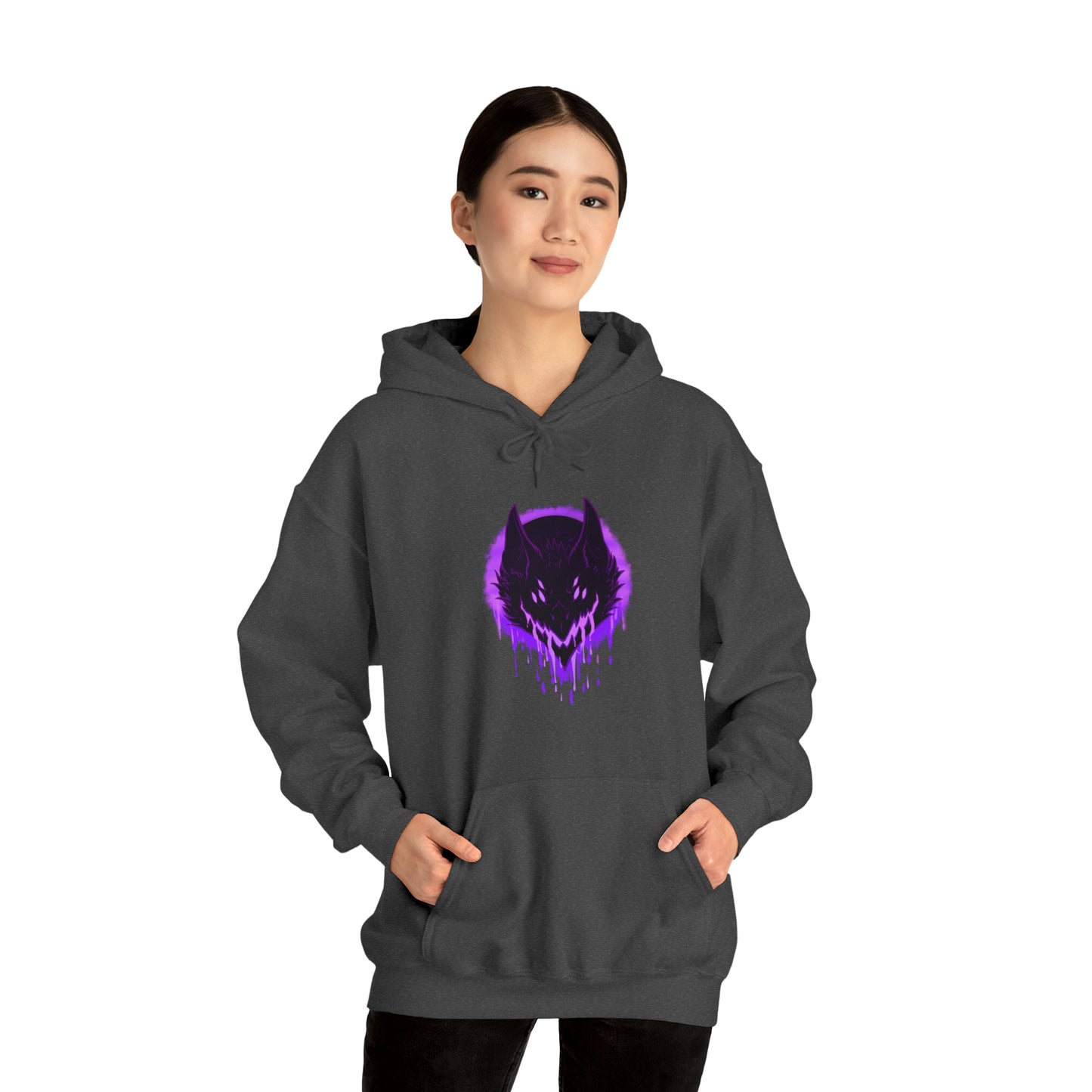 Saika's Moon - Unisex Heavy Blend™ Hooded Sweatshirt