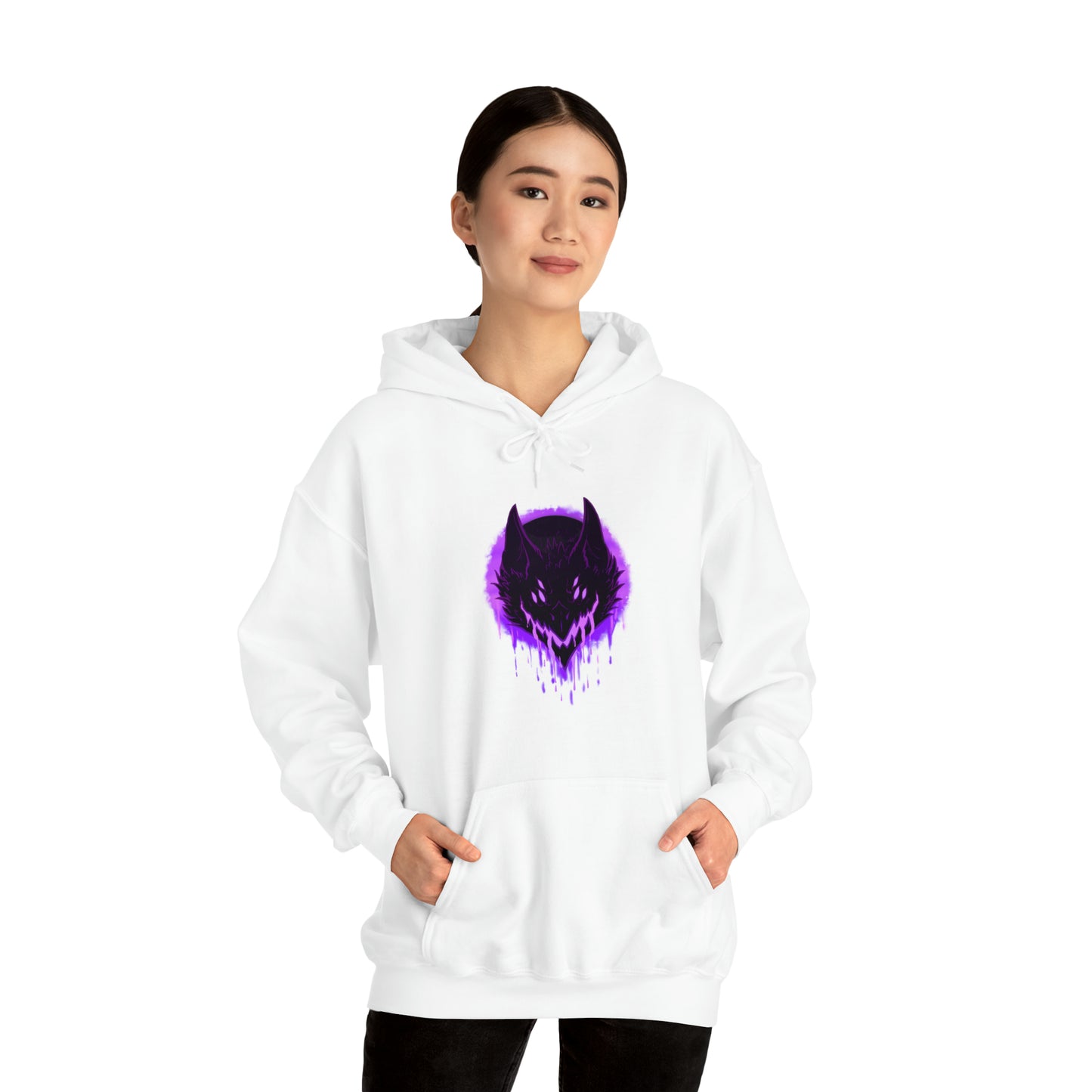 Saika's Moon - Unisex Heavy Blend™ Hooded Sweatshirt