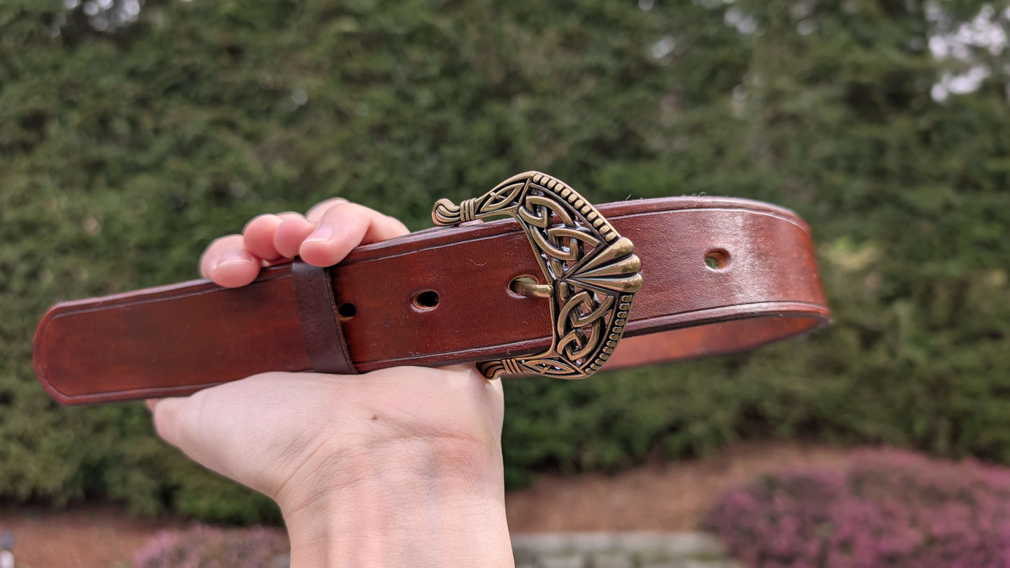 Custom Leather Belt